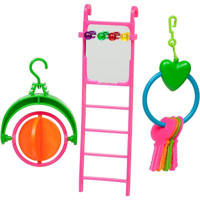 You & Me Ladder with Toys Bird Toy Value Pack