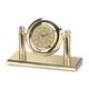 Gold Notre Dame Fighting Irish Team Seal Arcade Clock