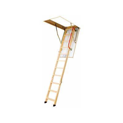Dachbodentreppe aus Holz - Deckenhöhe 2.80m -Trichter 60x100cm - LWK60100-2 Image