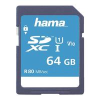 SDXC-Speicherkarte »Class 10 UHS-I 64 GB«, Hama