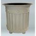 Allied Molded Products Virginia 36 Gallon Trash Bin Fiberglass in Orange | 37 H x 33 W x 33 D in | Wayfair VA-3337T-PD-15
