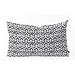 East Urban Home Wonder Forest Sketchy Chevron Oblong Indoor/Outdoor Lumbar Pillow Polyester/Polyfill blend | 14 H x 23 W x 2 D in | Wayfair