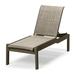 Telescope Casual Leeward MGP Sling Lay-flat Stacking Armless Long Frame Chaise w/ Wheels Plastic | 43.75 H x 28.5 W x 72 D in | Outdoor Furniture | Wayfair