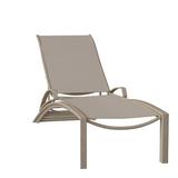 Tropitone South Beach Chaise Lounge Metal in Brown | 43 H x 29 W x 84.5 D in | Outdoor Furniture | Wayfair 241433_MOA_Sparkling Water