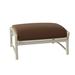 Tropitone Corsica Outdoor Ottoman w/ Cushion Metal in Brown | 16.5 H x 30 W x 24 D in | Wayfair 171317_SNR_Cape Cove