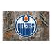 FANMATS NHL Edmonton Oilers 30 in. x 19 in. Non-Slip Outdoor Door Mat Rubber in Brown | Wayfair 19145