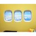 East Urban Home Airplane Window Clings Aviation for Kid Wall Decal Vinyl in Blue | 14 H x 33 W in | Wayfair 1664E39BBE7E43769112C5BC75EE66C4
