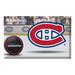 FANMATS Scraper NHL Montreal Canadiens 30 in. x 19 in. Non-Slip Outdoor Door Mat Rubber in Blue/Red | Wayfair 19152