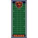 Fathead Chicago Bears Football Field Large Removable Growth Chart