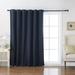 Alcott Hill® Scarsdale Solid Blackout Thermal Grommet Single Curtain Panel Polyester in Green/Blue/Navy | 100" W x 96" L | Wayfair