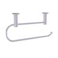 Allied Brass Fresno Under Cabinet Wall Mount Toilet Paper Holder Metal in Gray | 1.7 H x 14.1 W x 6.8 D in | Wayfair FR-25EC-PC