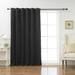 Alcott Hill® Scarsdale Solid out Thermal Grommet Single Curtain Panel Polyester in Black | 100" W x 84" L | Wayfair ACOT4343 38139384