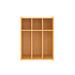 TotMate Tot Mate 3 Section School Coat Locker, Cubbies & Storage Organizer Hook, Classroom Furniture Wood in Brown | 37.5 H x 28 W x 15 D in | Wayfair