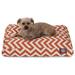 Majestic Pet Products Pillow/Classic Polyester/Memory Foam in Orange | 4 H x 20 W x 27 D in | Wayfair 78899551223