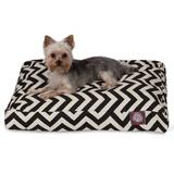 Majestic Pet Products Pillow/Classic Polyester/Memory Foam in White/Black | 5 H x 20 W x 36 D in | Wayfair 78899551427