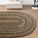 Green 24 x 0.5 in Area Rug - Langley Street® Entwistle Braided Palm Area Rug Wool | 24 W x 0.5 D in | Wayfair BFA8687559AD444792657DEA0BF67925