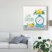 Gracie Oaks Lemon Scale I by Gabrielle McClure - Wrapped Canvas Graphic Art Print Canvas in Gray/Green/Yellow | 18 H x 18 W x 2 D in | Wayfair