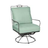 Woodard Briarwood Rocking Swivel Patio Chair in Gray | 41 H x 31.5 W x 33 D in | Wayfair 400077-72-01Y