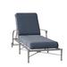 Woodard Delphi 76" Long Reclining Single Chaise w/ Cushion Metal, Size 22.75 H x 32.0 W x 76.0 D in | Wayfair 850470-48-53N