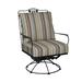 Woodard Briarwood Rocking Swivel Patio Chair in Black | 41 H x 31.5 W x 33 D in | Wayfair 400077-92-05A