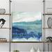 Highland Dunes Anael Rhyker Gardenial - Wrapped Canvas Print Canvas/Metal in Blue/Gray/Green | 32 H x 32 W x 1.5 D in | Wayfair