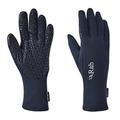 Rab Power Stretch Contact Grip Glove Black Medium, Black