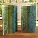 World Menagerie Burkhalter 15.75" W x 71" H 3 - Panel Folding Room Divider Canvas in Green | 71 H x 15.75 W x 1 D in | Wayfair