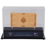 Notre Dame Fighting Irish 9.5" x 6.5" 2018 NCAA Women's Basketball National Champions Sublimated Display Case with Engraved Game-Used Court from the Final Four