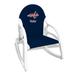 Navy Washington Capitals Children's Personalized Rocking Chair