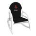 Black Houston Rockets Children's Personalized Rocking Chair