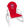 Red Detroit Pistons Children's Personalized Rocking Chair