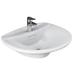 Barclay Venice 520 Vitreous China 20" Wall Mount Bathroom Sink w/ Overflow | 7.25 H x 20.37 W x 15.75 D in | Wayfair 4-121WH