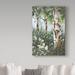 Millwood Pines 'August Color' Acrylic Painting Print on Wrapped Canvas in Black/Gray/Green | 19 H x 12 W x 2 D in | Wayfair