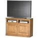 Millwood Pines Eoin Solid Wood TV Stand for TVs up to 50" Wood in Blue | 32 H in | Wayfair 17199877F35F4AF4B939975EE35E73B6
