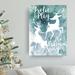 The Holiday Aisle® ChiChi Christmas - Graphic Art Print on Canvas Canvas, Wood in Blue/Green/White | 20 H x 16 W x 1.5 D in | Wayfair