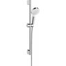 HANSGROHE Set Crometta Vario EcoSmart / Unica'Croma 0,65 m blanc/chromé