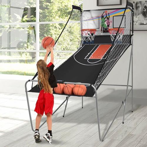 Basketballkorb Basketballstaender Basketball Automat Basketballspiel Schiessmaschine Elektronische