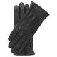 Broadway Lady's Classic Thinsulate Lined Leather Gloves by Pratt and Hart PH4564 - black - Medium