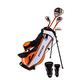 Distinctive Left Handed Junior Golf Club Set for Age 3 to 5 ( Height 3' to 3'8" ) , Left Handed Only, Set Includes: Driver (15" ), Hybrid Wood (22*), #7 Iron, Putter, Bonus Stand Bag & 2 Headcovers