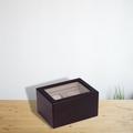Charlton Home® Wood 2 Watch Box Wood in Black | 3.25 H x 4.5 W x 6 D in | Wayfair 0BBD5AACD3464CF290CFACF38949F884