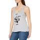 Hurley Damen W Keep Shining Perfect Tank Tanktops, Grey Heather, S