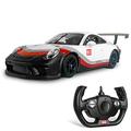 Mondo Motors, PORSCHE 911 GT3 CUP, Modell im Maßstab 1: 14, Geschwindigkeit bis zu 10 km / h, Spielzeugauto für Kinder - 63530