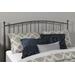 Hillsdale Furniture Warwick Full/Queen Metal Headboard, Gray Bronze - 2345-490