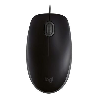 Logitech Optische Maus »B110 Silent« schwarz, 6.1x3.8x11.3 cm Image