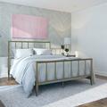 CosmoLiving by Cosmopolitan Blair Low Profile Standard Bed Metal in Yellow | 84 D in | Wayfair 4333349CL