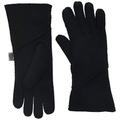 SNUGRUGS Women's Vicky, Sheepskin With Fold Back Cuff Gloves, Black (Black Black), X-Large 8 UK