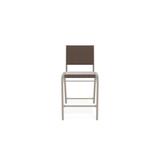 Telescope Casual Reliance Stacking Patio Dining Side Chair Sling in Brown | 43 H x 21 W x 28 D in | Wayfair 8L8D63001