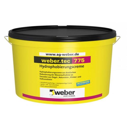 Weber - tec 775 - Hydrophobierungscreme - 4 ltr