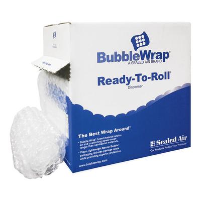 Sealed Air 90065 BUBBLE WRAP® 1/2" Thick Ready-To-Roll Cushioning Material - 12" x 65'