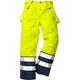 Fristads Kansas Workwear 111376 Rain Trousers Hi-Vis Yellow/Navy L